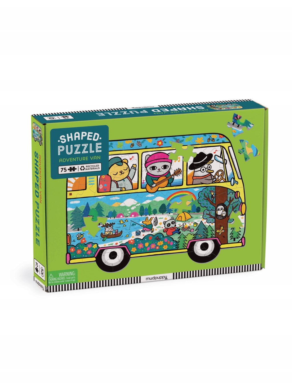 Adventure Van 75 Piece Shaped Puzzle