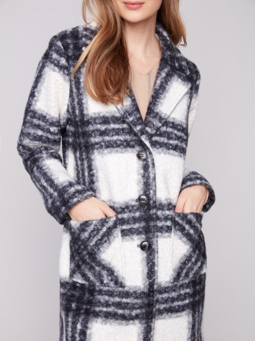Emmie Jacket- Black and White