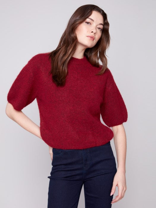 Natalie Sweater- Cabernet