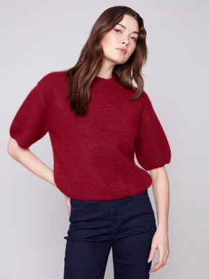 Natalie Sweater- Cabernet