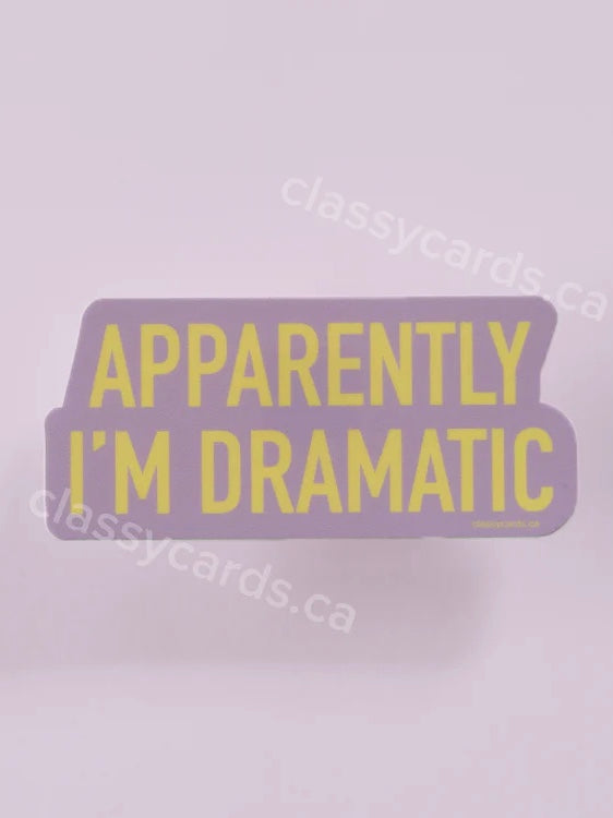 Dramatic Sticker
