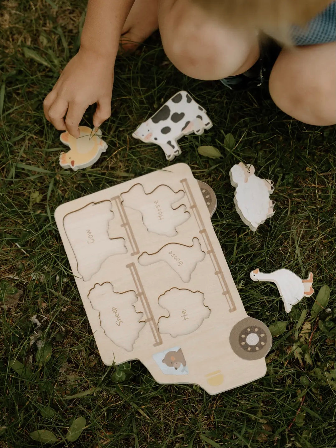 Farm Animal Wooden Puzzle