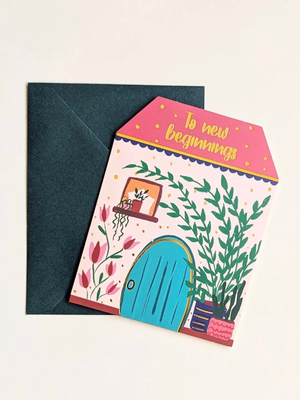 Die Cut New Home Card