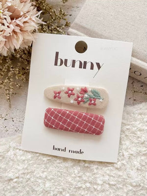 Embroidered Clip Sets