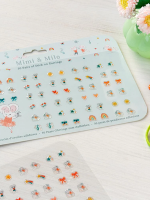 Mimi and Milo Stick On Earrings