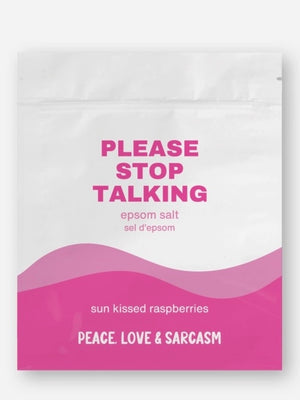 Please Stop Talking Bath Soak