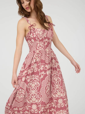 Emma Dress- Red