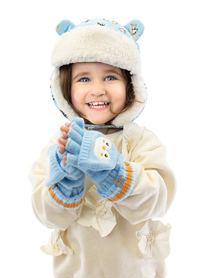 Trapper Hat- Fishing Penguin