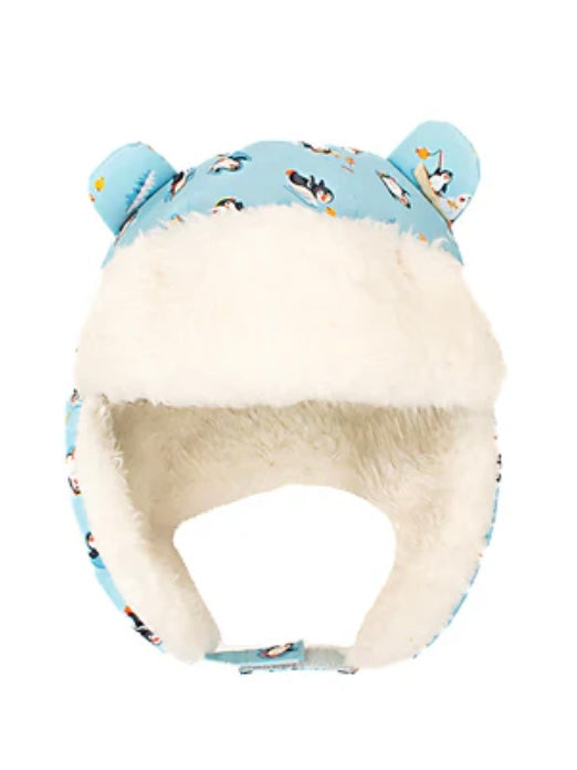 Trapper Hat- Fishing Penguin
