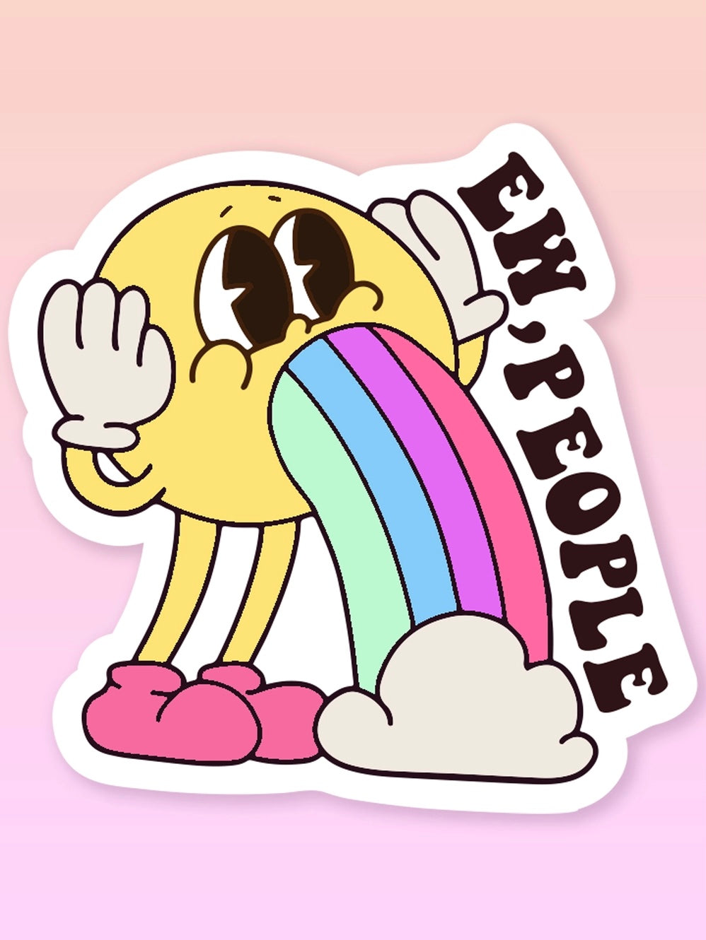 Eww People Sticker