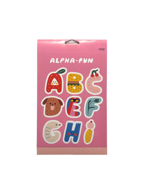 Stickerville X Suzy: Alpha-Fun
