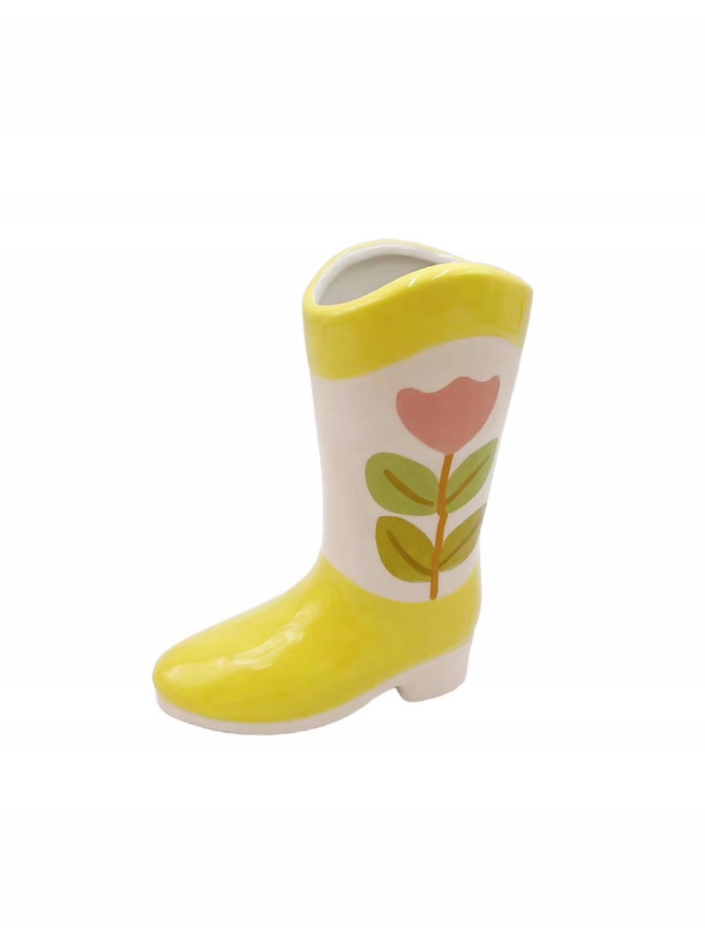 Ceramic Boot Vase