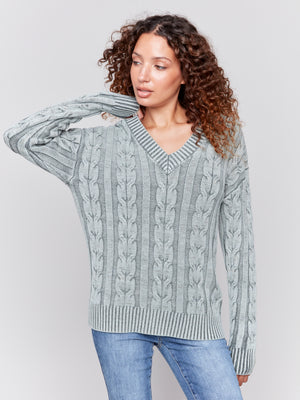 Jaycee Sweater- Spruce