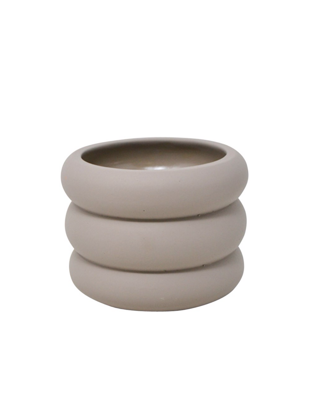 Grey Layer Planter