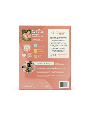 Paradise Book Club 500 Piece Puzzle