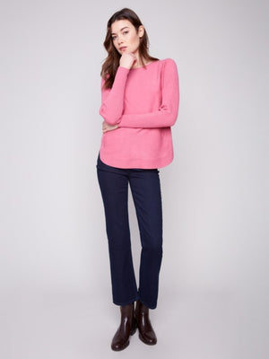 Mia Sweater- Rose