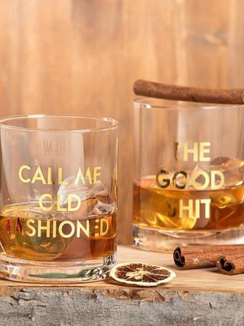 Gold Print Tumblers