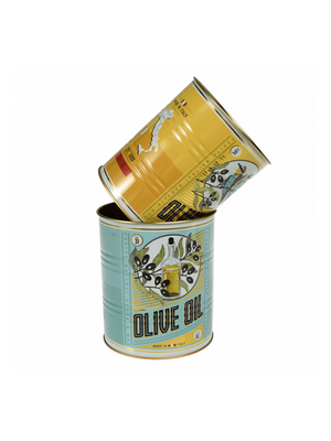 Olive Oil Storage Tins Set
