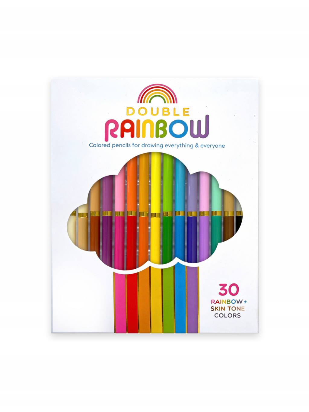 Double Rainbow Coloured Pencil Set
