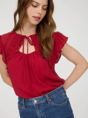 Annie Blouse- Red