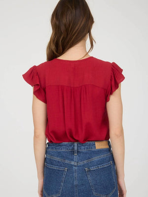 Annie Blouse- Red