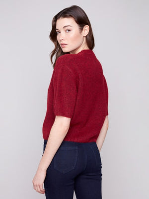 Natalie Sweater- Cabernet