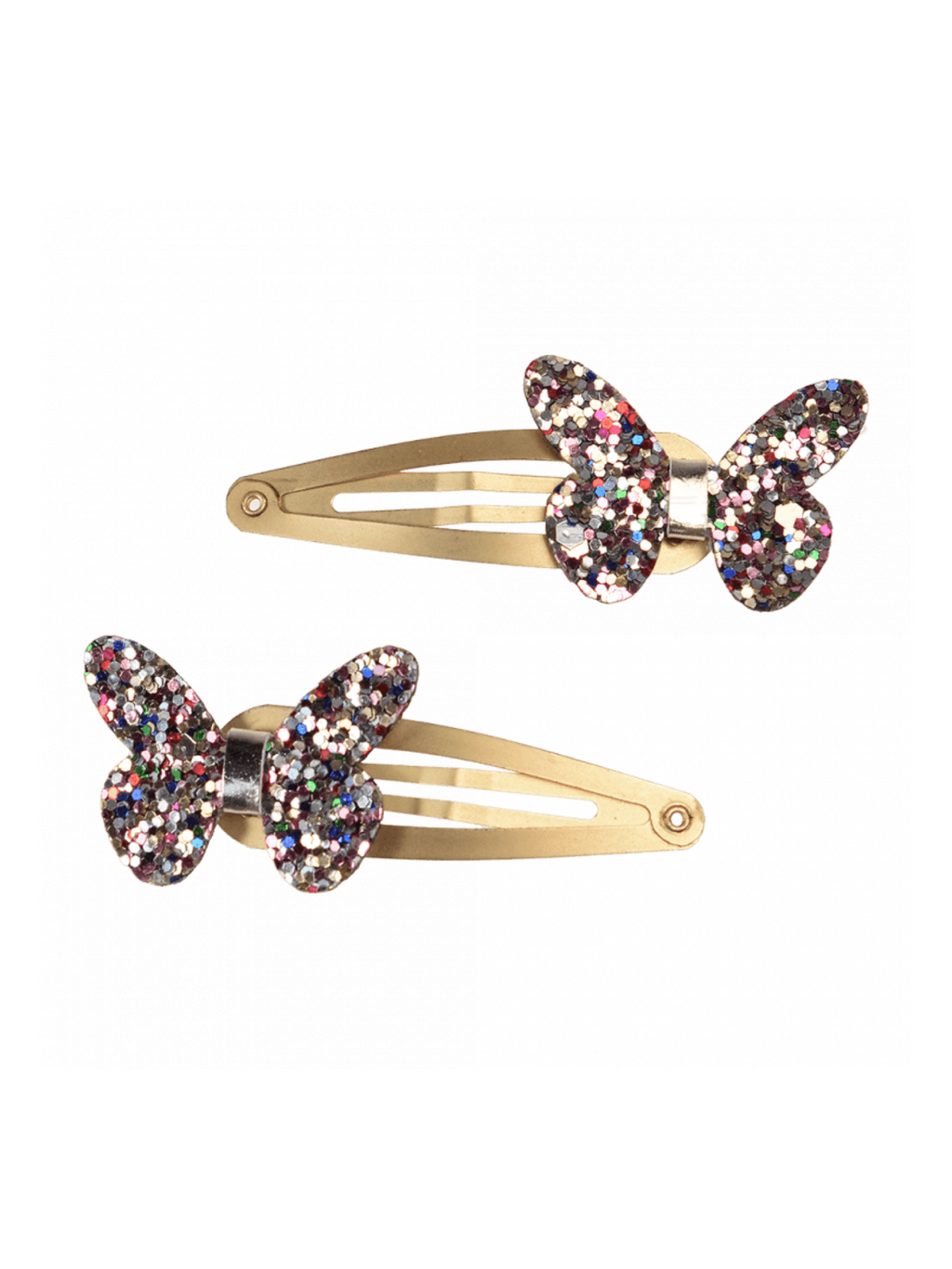 Glitter Butterfly Clips