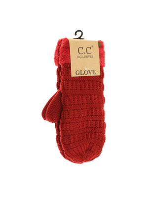 Lined Mittens