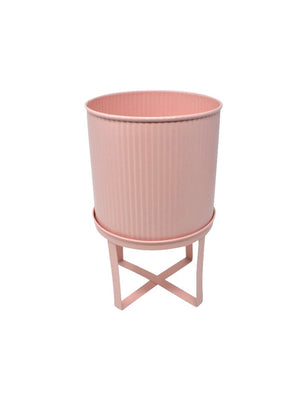 Pink Metal Planter