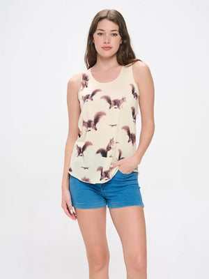 Squirrel Tank Top