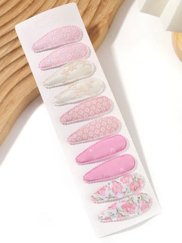 10 Pieces Hair Clip Sets