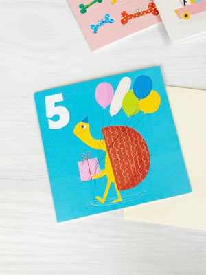 Number Birthday Cards