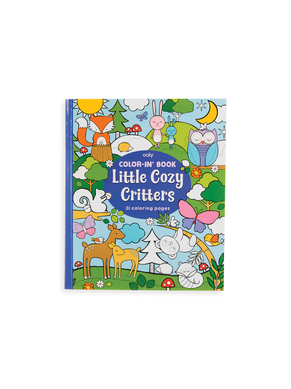 Cozy Little Critters Colour-In Book