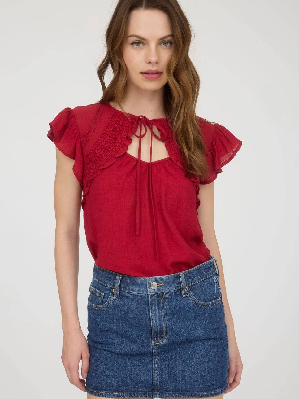 Annie Blouse- Red
