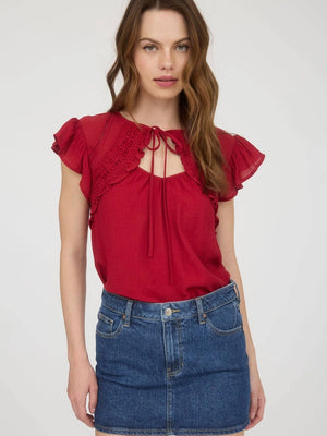 Annie Blouse- Red