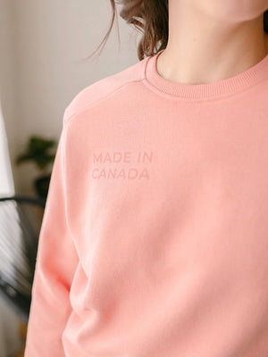 Made In Canada Blondie Camp Sweater- Tawny