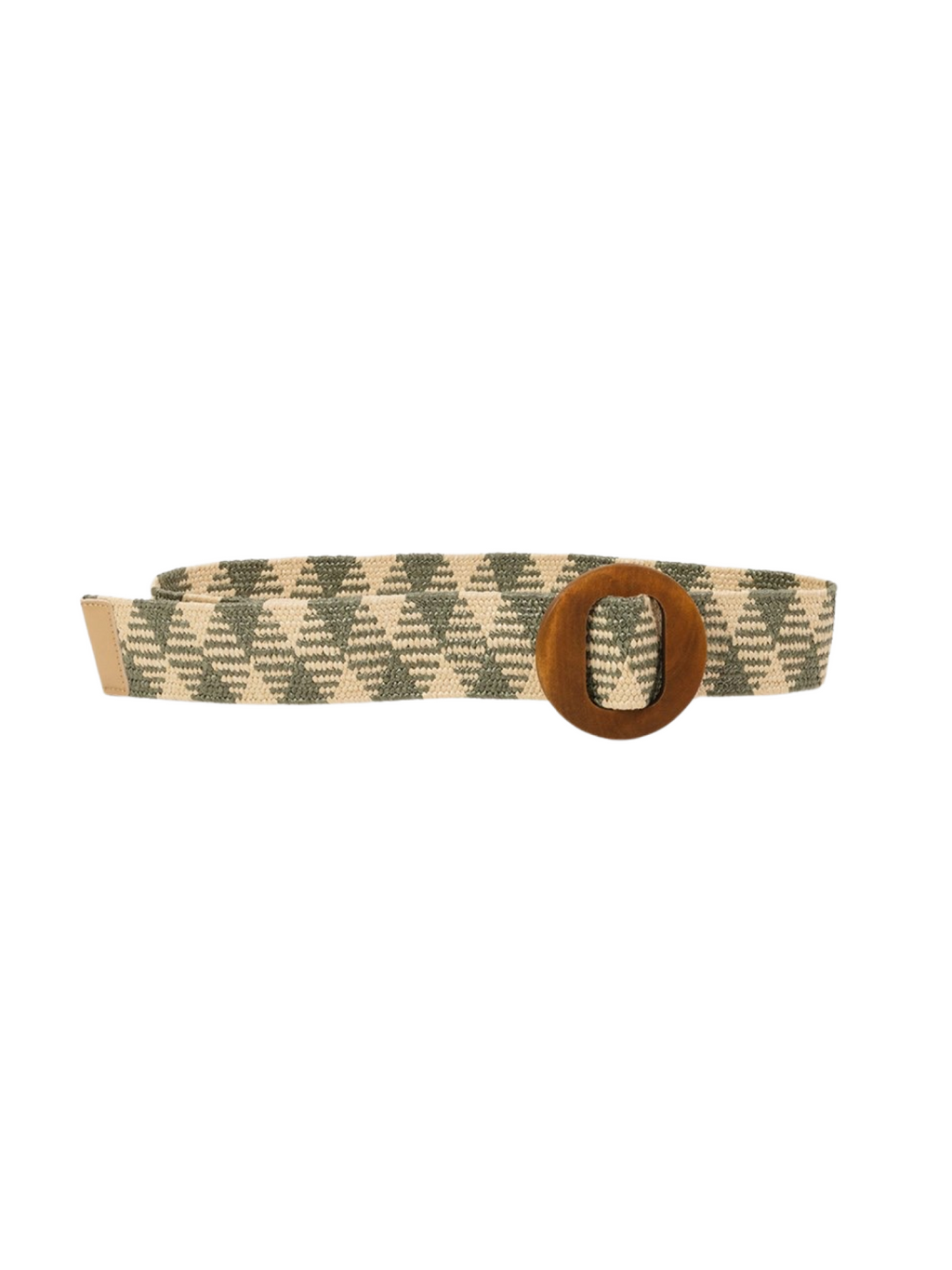 Khaki Adjustable Waist Belt