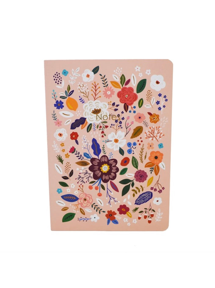 Floral Soft Cover Notebook