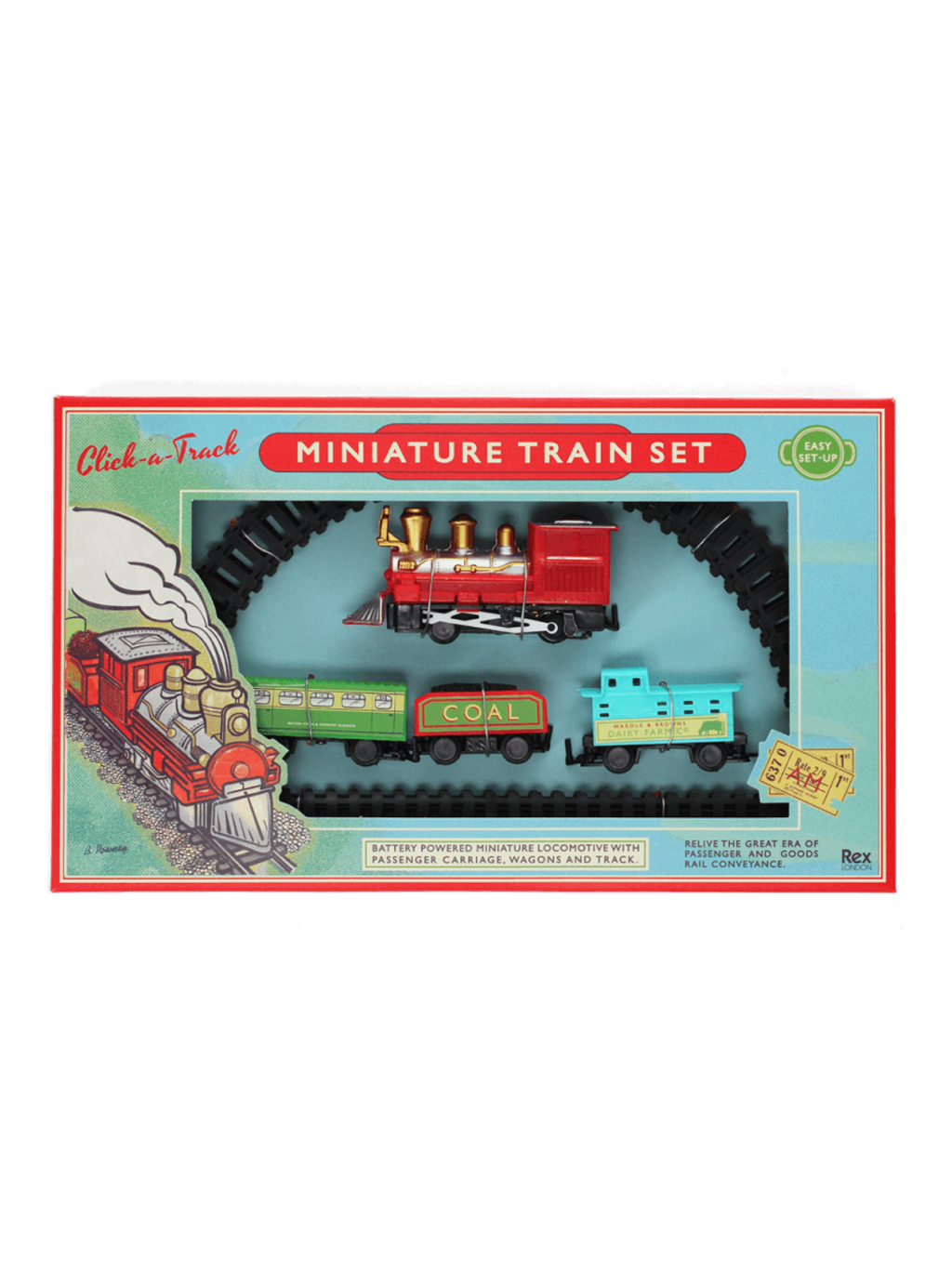 Traditional Miniature Train Set
