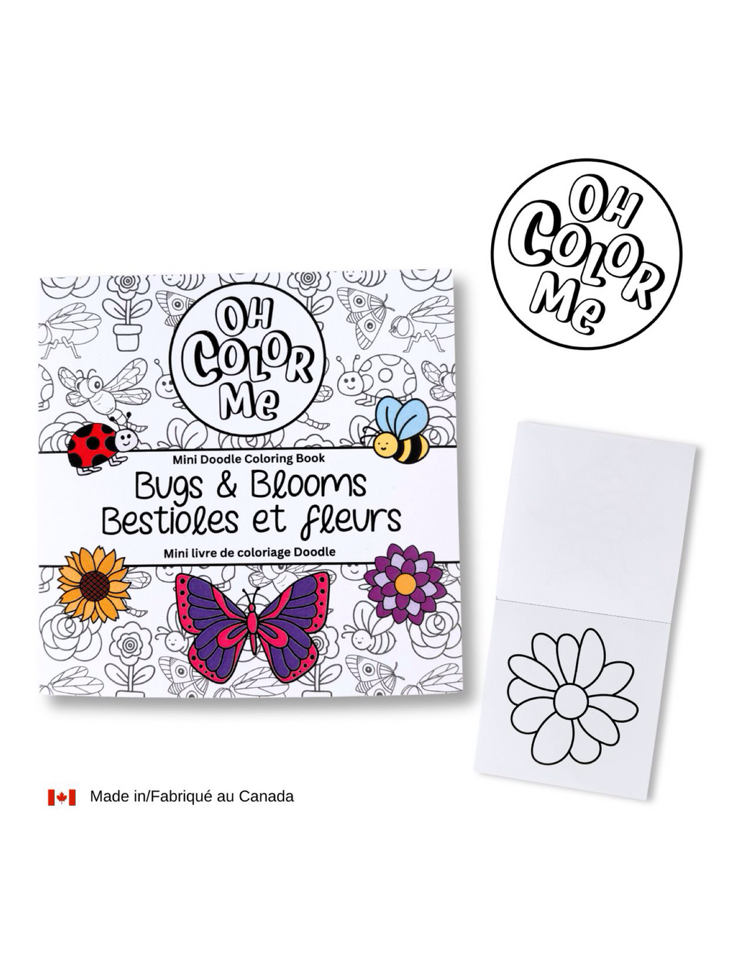 Mini Coloring Book Mystical Wonders, 4"x4"