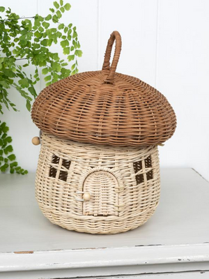 Rattan Mushroom House