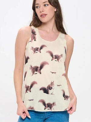 Squirrel Tank Top