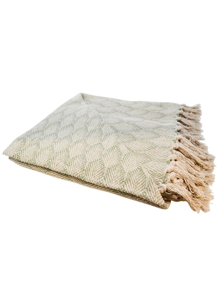 Green Leaf Blanket