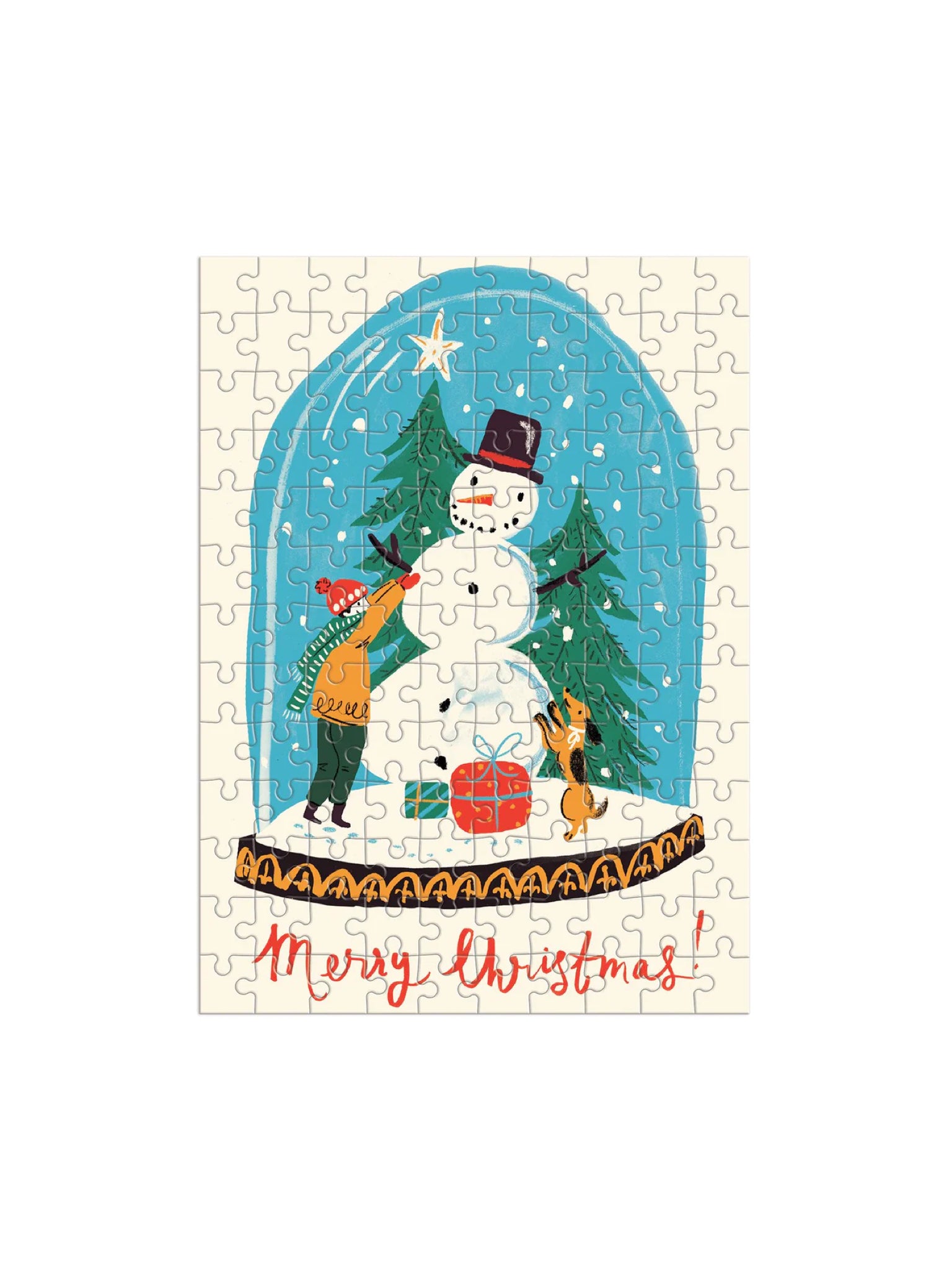 Snow Globe 130 Piece Puzzle