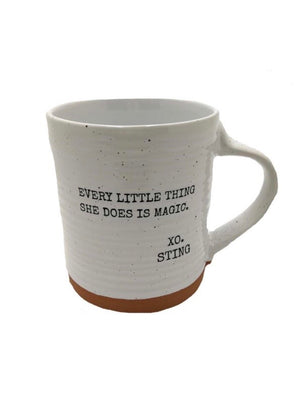 Sting Quote Mug