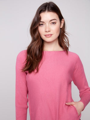 Mia Sweater- Rose
