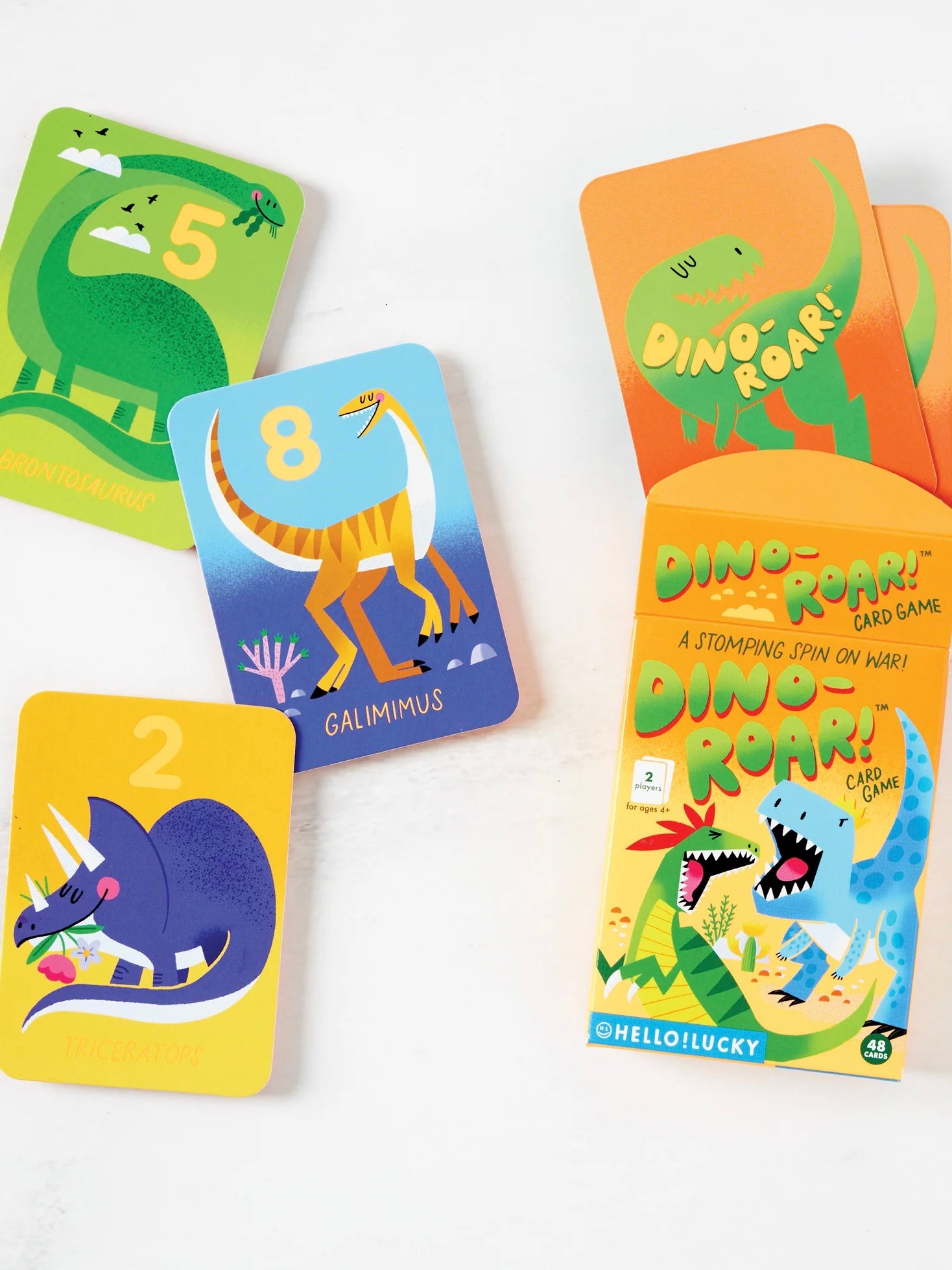 Dino-Roar Card Game