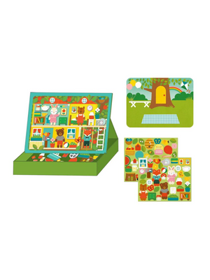 Treehouse Party Magnet Set