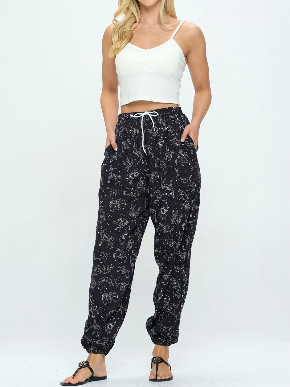 Celestial Animal Pants
