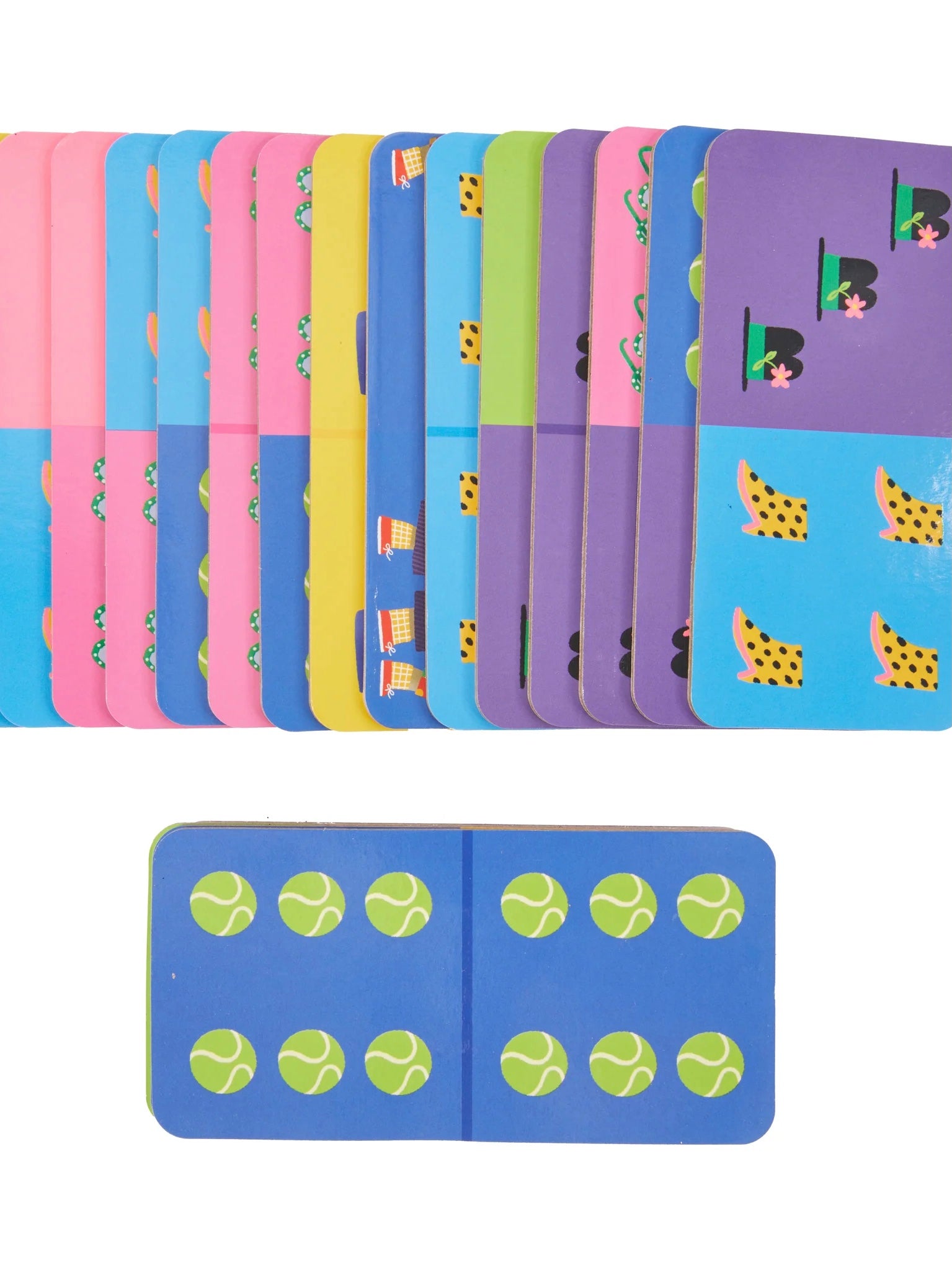 Top-To-Tail Dominoes